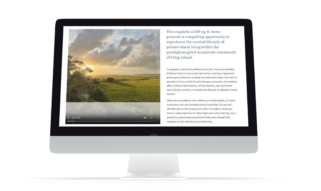 Property Listing Website – 913 Marsh Dunes Rd